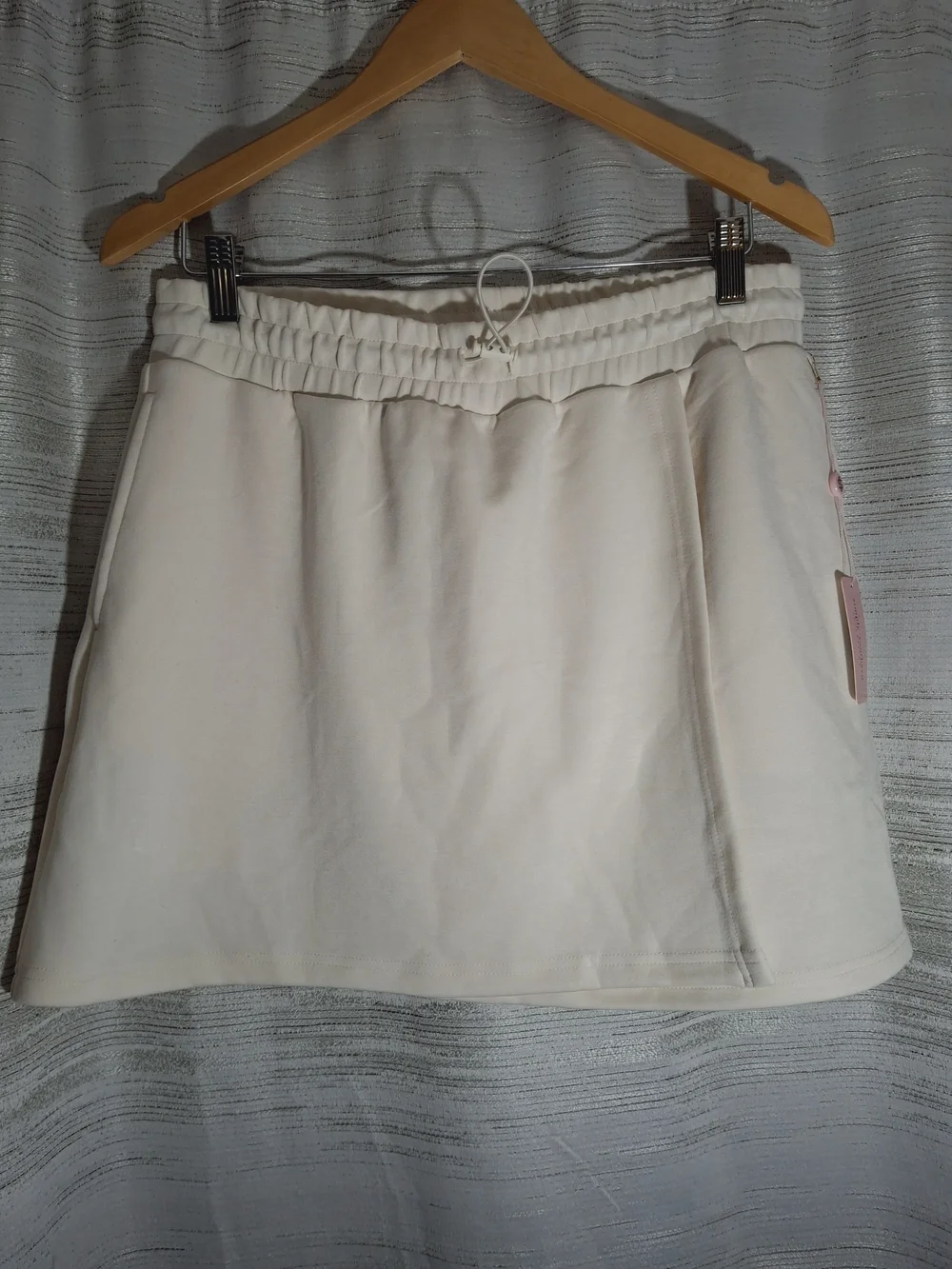 Simply Southern Cream Elastic Waist Skort XL NWT